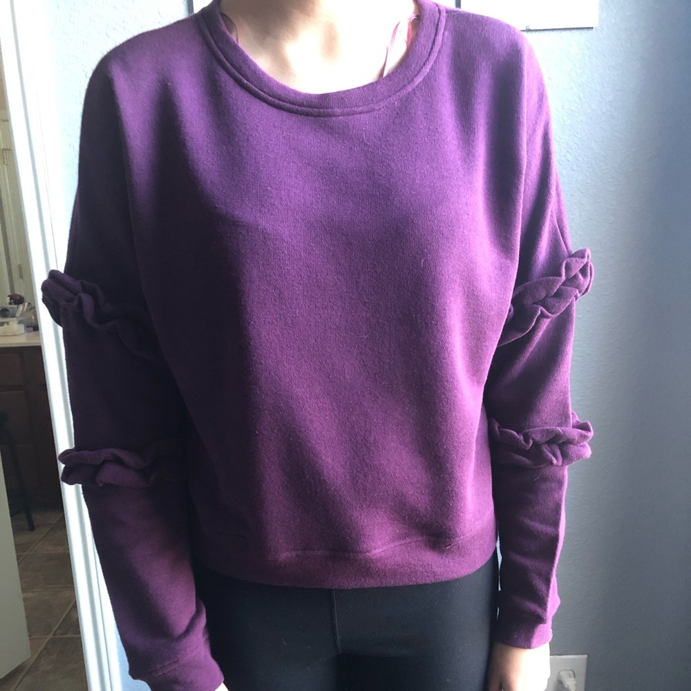 Purple sweater